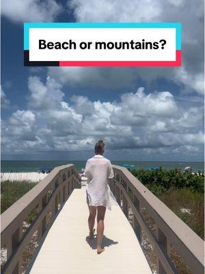 Are you a beach bum or a ski bum? 🎿🚠💙⛷️☀️👙🏝️🌊 #skibum #travel #traveltok #beach #mountains #skiing #skitok 