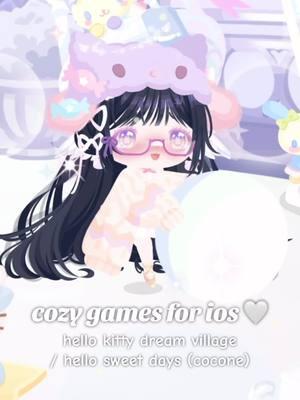 cozy games for ios! part 1 🤍☁️☕️ hello kitty dream village / hello sweet days #cozy #cozygame #cozygamer #cozyathome #hellokitty #gamer #GamerGirl #girlgamer #sanrio #ios #mobile #mobilegame #mobilegames #mobilegamer #hellokittydreamvillage #hellosweetdays #cutesy #cute #pink #cutecore 