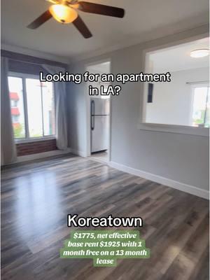 Who’s looking for a new apartment? #hoffmanbrothersrealty #apartmenttour #losangeles #california #virtualtour #fyp #apartmenthunting #la #rentalproperty #newapartment #koreatown #naturallight 