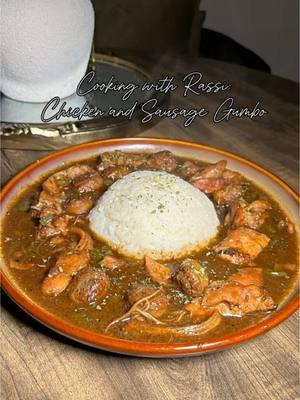 I cook like someone auntie we the jiggly arm put some respect on my name #gumbo #fyp #creole #creolefood #cooking #cajun #soulfood 