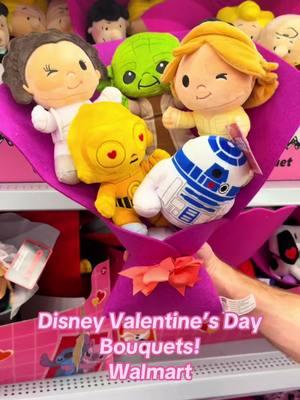 Breaking up the Disney Parks merch stream with the only type of flowers I would ever want for Valentine’s Day! Disney plush bouquets from Walmart #disneyvalentinesday #disneyvalentine #walmartdisney #walmartfinds #starwarsfinds #disneylife #disneylifestyle 