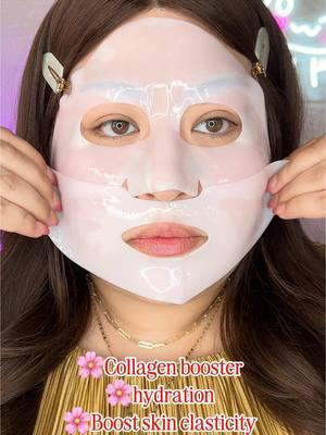 Round Lab !! ✨Hydration and elasticity with the duo✨ 🌸CAMELLIA DEEP COLLAGEN FIRMING GEL MASK 🩵DOKDO TONER   @ROUND LAB  #roundlab #camelliacollagenmask ##cleanbeauty #forsensitiveskin #hydrationboost  