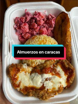 Almuerzos en Caracas 🔥 Al mayor y detal  Menú variado todos los días  #almuerzo #comida #caracasmayor #detal #detal #viral #ventas #caracasvenezuela #corporativo #chacao #actividades #delivery 