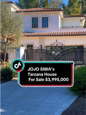 JOJO SIWA’s Tarzana House For Sale $3,995,000 #JoJoSiwa #ForSale #CelebrityHomes #CelebrityFrontYards #RealEstate #Tarzana #JustinCrane #SellingSunset #chrishellstause #LosAngelesRealEstate #Tiktok #Tiktoker #Celebrity #CelebrityNews #Famous #Karma #Viral #Trending #fyp #fypシ 