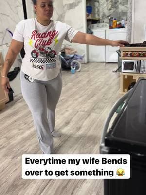 “When she bends over to grab something and I suddenly forget what I was doing... 😂❤️ #WifeGoals” #marriedlife 