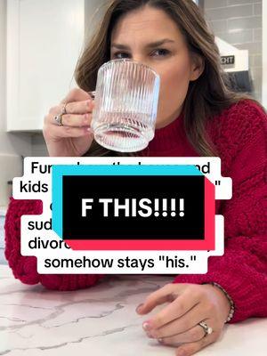 Funny how during marriage, the housework, cooking, and raising the kids are all considered "your responsibility" as the wife. But the moment divorce is on the table, the narrative shifts and suddenly the house and children become "ours," shared responsibilities. Meanwhile, the money and assets somehow stay firmly "his," as if financial contributions outweigh everything else. #divorce #divorcecoach #divorcestrategy #divorcedmom #divorcedwomen #divorcecourt #divorcedparents #singlemom #stayathome #divorcetok #marriageproblems 