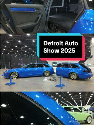 I'm having a blast at The Detroit Auto Show! Come by to see the Owwdee and Trailer in person! Super honored to be one of five modified vehicles featured on the main show floor. This year is off to a great start so far 💙🌀🚙 #DetoitAutoShow2025 #autoshow #cars #carshow  #detroitmade #detroit #motorcity #detroitpride #detroitmichigan #michigan #mi #halfcartrailer 