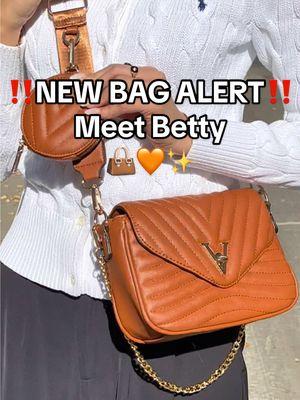 Say goodbye to your designer brand bags!🧡✨ #crossbodybag #newlaunch #cognac #shopping #tiktokshopfinds #spotlightfinds #winterfashion #giftideas #engagement #flashsale #tiktokmademebuyit #losangeles #sugubag 