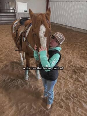 He’s truly one of a kind🤎 #CapCut #maverick #horsesoftiktok #teampenning 