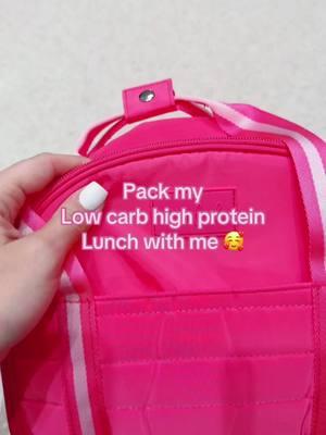 Pack a low carb lunch with me for work ❤️ #lunch #packmylunch #packmylunchwithme #lowcarb #weightloss #highprotein #protein 