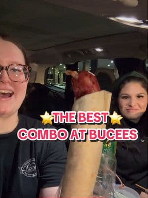 ⭐️THE BEST COMBO AT BUCEES⭐️ #bucees  #foodreview #foodcombo #thebest #sausageonastick 