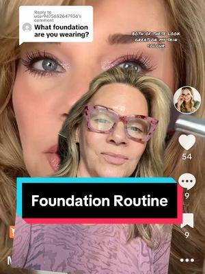 Replying to @user9475682647936 foundation routine #foundationroutine #foundation #womenover50 #frenchface 