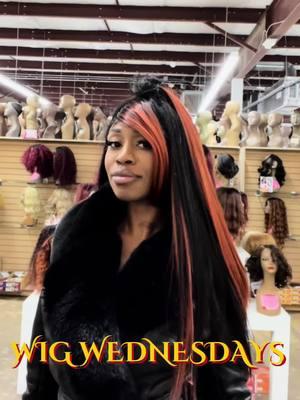 Do y’all think the employees run the tapes back after I leave? 😭🫣  #fyp #viral #wigwednesday #wigwednesdays #thewigettes #syntheticwig  #wighaulhtx @BOBBI BOSS @outre @Sensationnel_hair 