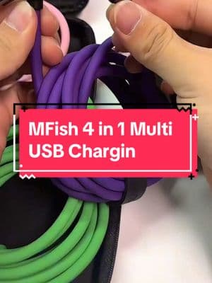 4 in 1 fast charging cable!! This thing is awesome! 🤯 #stockingstuffers #tiktokblackfriday #tiktokcybermonday #4in1chargingcable #chargingcable #usbchargingcable #iphonechargingcable #usbchargingcable #giftsforher 