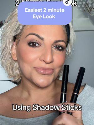 If you need something quick and easy get yourself some shadow sticks!!! I have been loving these when I have to get ready for work. Lasts all day, blendable, and looks great! Here I am using the @Victoria Beckham Beauty sticks in pecan and shroom. Linked in Shop My 🩷 #eyeshadow #eyeshadowtutorial #easymakeup #easyeyeshadow #eyemakeup #eyemakeuptutorial #eyeshadowsticks #easyeyemakeup #makeuptips #makeupforbeginners #makeupover40 #matureskinmakeup #quickmakeup 