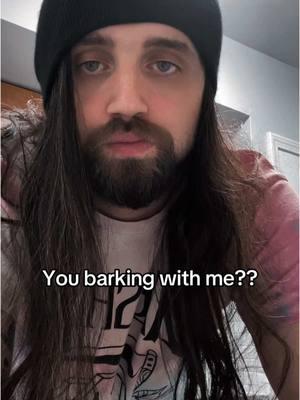 Bark back in the comments #metalbands #metalheads #rocksong #bands #dogbark #barking 