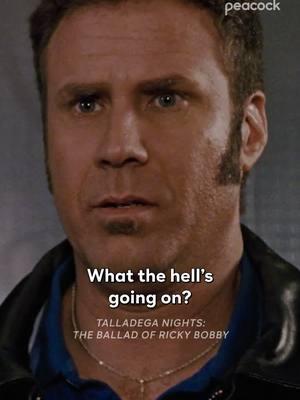 Left him in the dust 🏎️😳 #TalladegaNights: The Ballad of Ricky Bobby is streaming now on Peacock. #RickyBobby #WillFerrell #Comedy #MovieClips