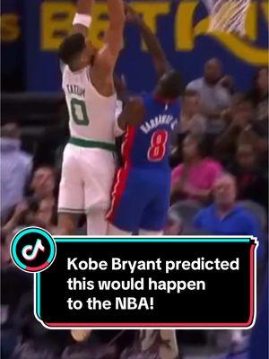 Kobe Bryant predicted this would happen to the NBA! #forupage #foru #fyp #sportstiktok #NBA #jaysontatum #kobe #timduncan