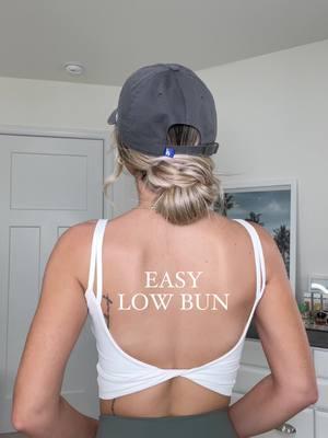 Easy Low Bun 🫶🏼 hair faves & my outfit are in my LTK! #hairtutorial #hairstyle #hairstyles #hairinspo #hairideas #lowbun #messybun #easyhairstyles #easyhairstyle #ltkbeauty 