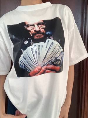 Vintage style, with a little Heisenberg attitude. #BreakingBad #VintageGraphicShirt #WalterWhite #HeisenbergStyle #BreakingBadMerch #VintageFashion #ClassicTee #BreakingBadFans