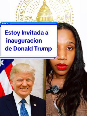 Estoy Invitada a  inauguracion de Donal Trump  #donaldtrump #trump #elecciones2024 #usa #trumpceremony #greenscreen #greenscreenvideo #luissinfiltro 