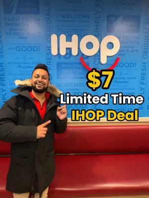 Best Limited Time Food Deals Part 4: @IHOP is currently running a deal that offers 4 house favorite dishes at only $6 or $7 each, depending on your location 🥓🍳🥞 #ihop #ihophousefaves #ihopdeals #limitedtimedeals #limitedtimefooddeals #chainrestaurant #ihopbreakfast #ihoppancakes #fooddeals 