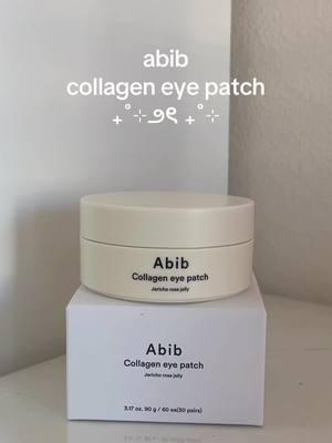 Abib collagen eye patch! Should totally try it! @Abib Cosmetics @YesStyle (KMQLTI14) #abib #abibcollageneyepatch #collageneyepatch #wrinkles #darkcircles #eyepuffiness #niacinamide #kbeauty #koreanskincare #antiaging #undereyecare #SelfCare #fyp