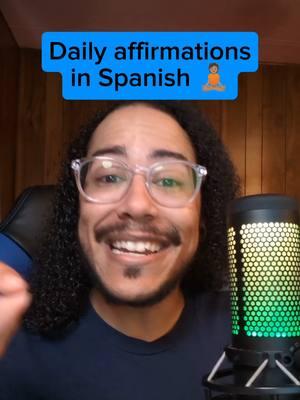 Here are some easy Spanish phrases you can use every single day to practice your Spanish by SPEAKING Spanish #blacklingual #easyspanish #spanishlesson #spanishphrases #spanishphrase #spanishaffirmations #everydayspanish #speakspanish #spanishpractice #dailyaffirmations 