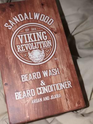 Viking Revolution Beard Wash And Beard Conditioner. #beardshampoo #beardproducts #menselfcare #vikingrevolution 