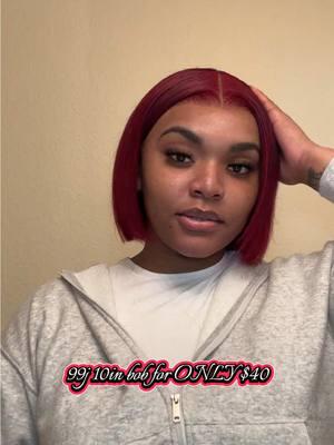 This wig is so cute and it’s ONLY $40 @MatchU Hair #matchuhair #fyp #wiginstall #viral #hdlace #bob #trending 