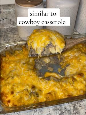 #cowboycasserole #groundbeefcasserole #easycasserole #easydinner 