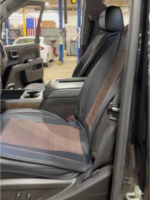 This aftermarket seat covers will be the best one you can find for the price. Check it out guys! #seatcover #silverado #sierra #seatcovers 