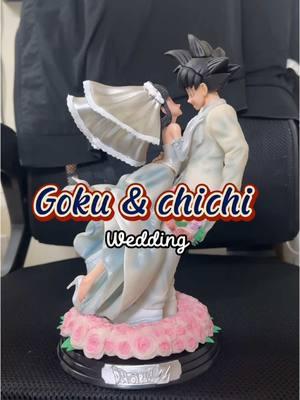 Form epic battles to eternal vows 💍❤️ #dragonball #dragonballcollection #dragonballfans #figure #goku #gokuvschichi #wedding #fyp 