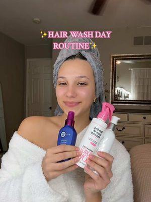 hair wash day routine!✨ everything is linked in my amazon SF in bio! @Shark Beauty  #hair #hairroutine #hairwashday #hairday #sharkflexstyle #blowout #blowoutresults #blowoututorial #hairstyle #notyourmothers #itsa10haircare #colorwow 