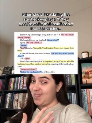 the way I was giggling and kicking my feet🤭 #Ad #BookTok #hockeyromance #fakedating #hannahcowan #secondchanceromance #plussizeromancereads #boyobsessedtrope #creatorsearchinsights #hockeyromancebooks #fakedatingtrope #romancebooks #booktoker #bookrecommendations 