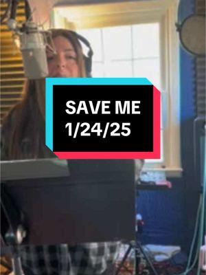 Save Me is out 1/24/25 on all streaming platforms #jellyroll #saveme #herpov #cover my sister took this video after using someone's in house studio to record the cover after we went viral. Still can't believe it #viralvideo #fyp 