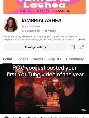 pov: you stopped procrastinating and finally edited that vlog 🥹🎥💐#mircoinfluencer #trending #fyp #blackgirlcontentcreator #teamwork #tiktokban 