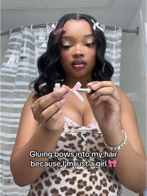 Peep the full look on Ig: cheryshhh Hair: @Imanihairwig @NanaHair 🩷🩷#brikinbabe #trending #hairtutorial #viral #fyp #bows #justagirl 