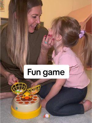 We have been playing this game every day lately!  #game #toddlergame #kidgames #funnygame #fyp #newyearnewaura 