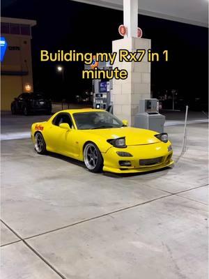 Last year we finished building my Rx7 for SEMA 🔥😈 #carsoftiktok #car #jdmcarsoftiktok #jdm #mazdarx7 #rx7 