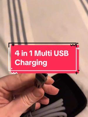 4 in 1 fast charging cable!! This thing is awesome! 🤯 #stockingstuffers #tiktokblackfriday #tiktokcybermonday #4in1chargingcable #chargingcable #usbchargingcable #iphonechargingcable #usbchargingcable #giftsforher #giftsforhim2024