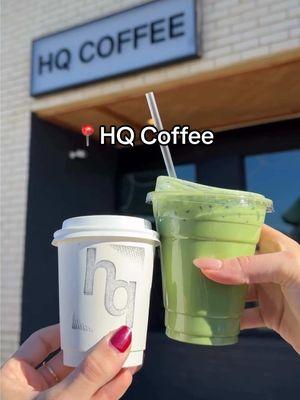 kind of obsessed with HQ coffee rn #okc #oklahomacoffeeshops #okccoffeespots #asiandistrictokc #visitokc #oklahomacity #fyp @