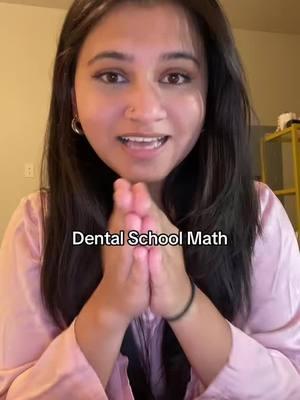 2 years repost of my favorite dental school math video 🥰#dentalschool #dentalstudent #futuredentist 