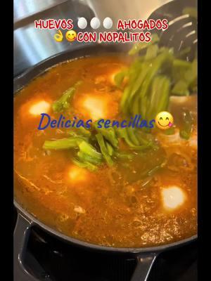 #huevosahogados #huevoensalsa #nopales #recetassaludables #recetas #Recipe #fyp #fypシ゚viral #paratiiiiiiiiiiiiiiiiiiiiiiiiiiiiiii #deliciassencillas😋 #salud #CapCut 