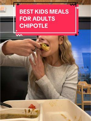 Who has the best kids meal for adults? Tonight we went to chipotle! @Chipotle #kidsmeals #chipotle #chipotlekidsmeal #guacamole #rootbeer #chipotleorder #bestkidsmeal 