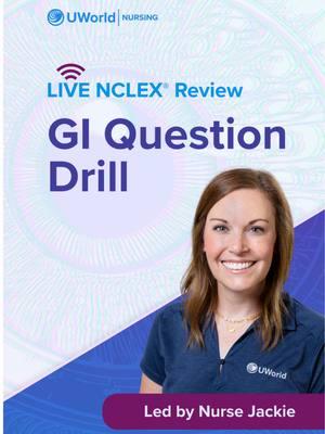 GI Question Drill  #nclexquestions #nclexprep #nclexstudying