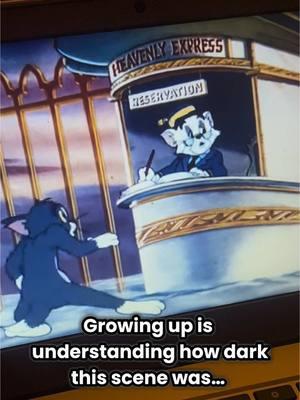 Tom and Jerry had some dark moments…. 😭😭😭 #tomandjerry #hannahbarbera #boomerang #cartoonnetwork #CN #cartooncartoons #throwback #kidstv #kidstvshows #tomcat #jerrymouse #nostalgia #nostalgic #nostalgiacore #nostalgiatrip #nostalgiatok #dark 