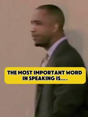 This is the most imortant word in public speaking #publicspeaking #publicspeakingtraining #publicspeakingtip 