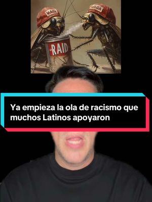 Ya empieza la ola de racismo que muchos Latinos apoyaron #trump #latinosfortrump #hispanics #hispanic #hispanicmoms #latinosenusa #latinx #democratsoftiktok #hispanictiktok 