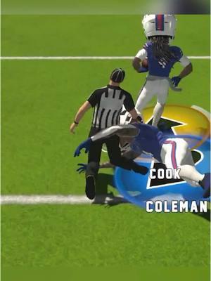 Ref Never stood a chance #footballsimulator #elg #gaming #madden #collegefootball25 #fyp #funny #funnymoments 